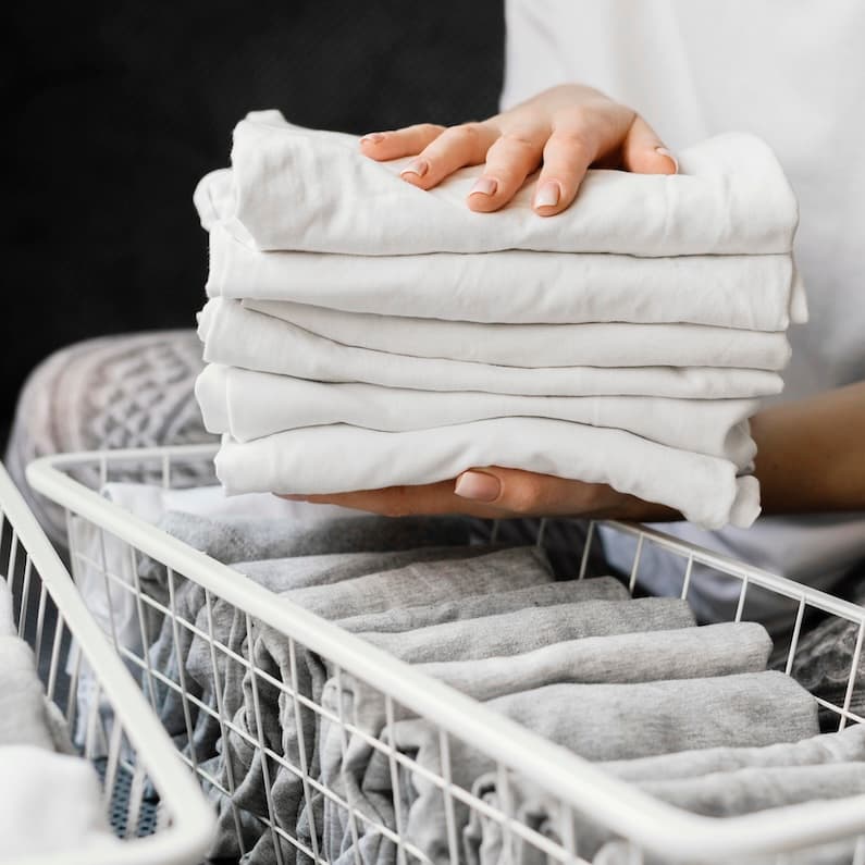 Organizing and sorting laundry is important because it helps to keep clothes clean and in good condition, makes it easier to find what you need, and saves time and energy. It also helps to keep your living space more organized and tidy, which can improve your overall well-being. Additionally, separating laundry by colour and fabric type can help prevent damage to clothes and reduce the need for rewashing.